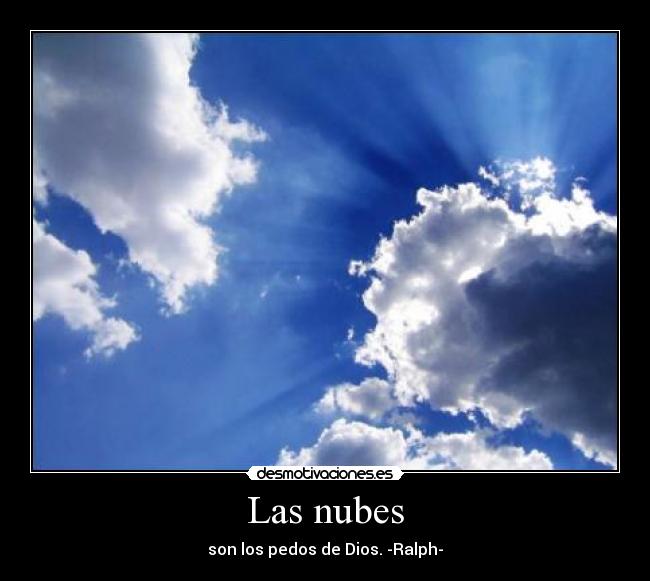 Las nubes -