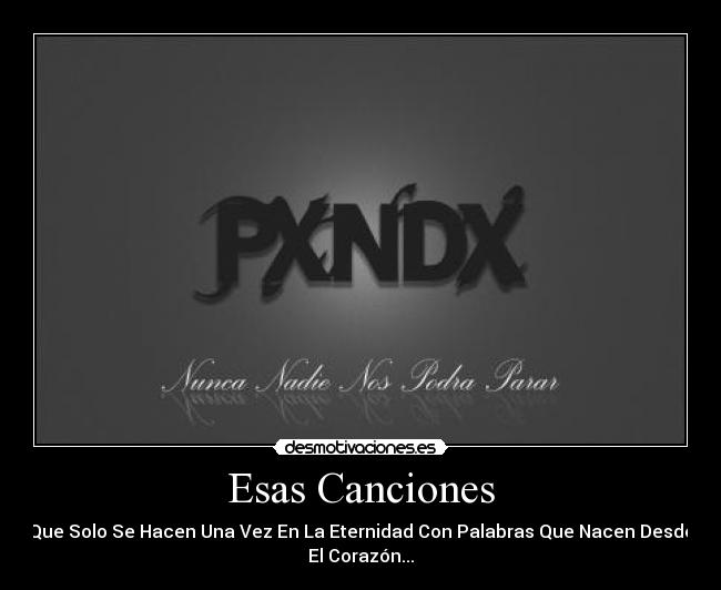 Esas Canciones -