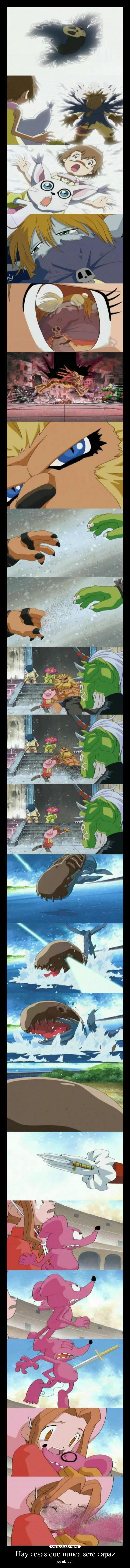 Hay cosas que nunca seré capaz -