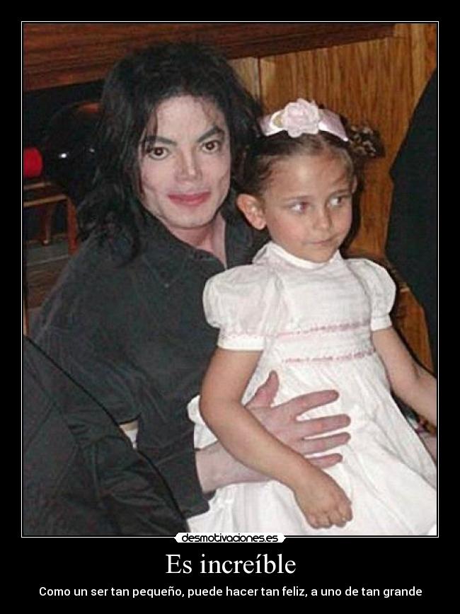 Es increíble - Como un ser tan pequeño, puede hacer tan feliz, a uno de tan grande