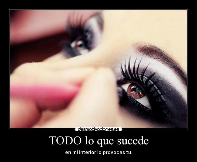 TODO lo que sucede -