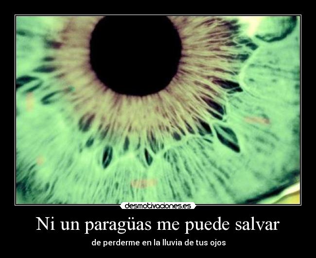 Ni un paragüas me puede salvar -