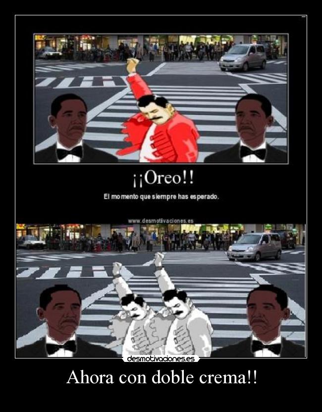 Ahora con doble crema!! -