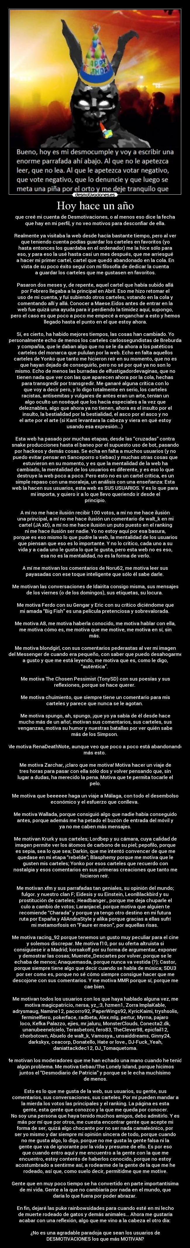 carteles odio hacer estos carteles pero quiere tal faure puto ano aqui metido flipo desmotivaciones