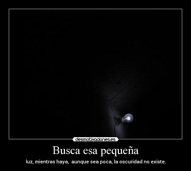 Busca esa pequeña -