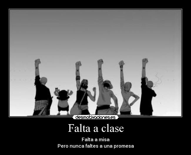 Falta a clase - 