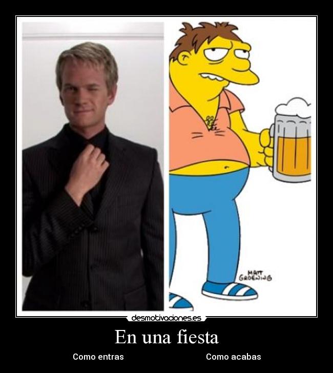 carteles fiesta barney stinson mor89 desmotivaciones