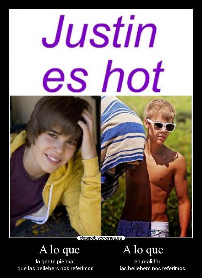 carteles justin bieber hot callar todo mundo desmotivaciones