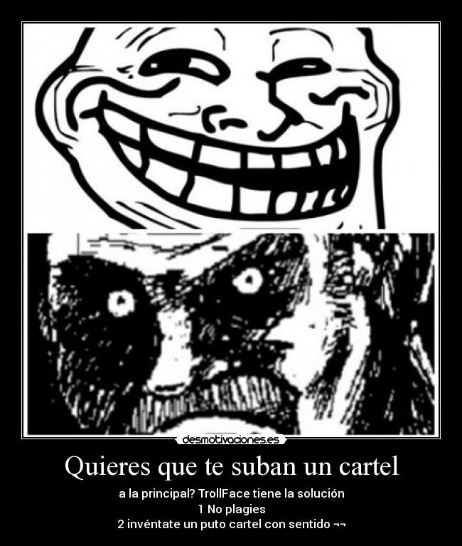 carteles quieres desmotivaciones