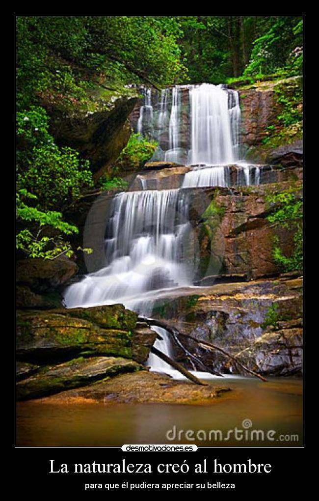 La naturaleza creó al hombre - 
