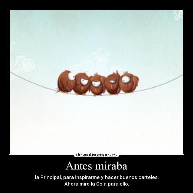 Antes miraba - 