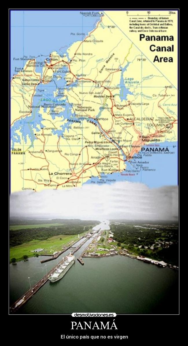 PANAMÁ - El único país que no es virgen