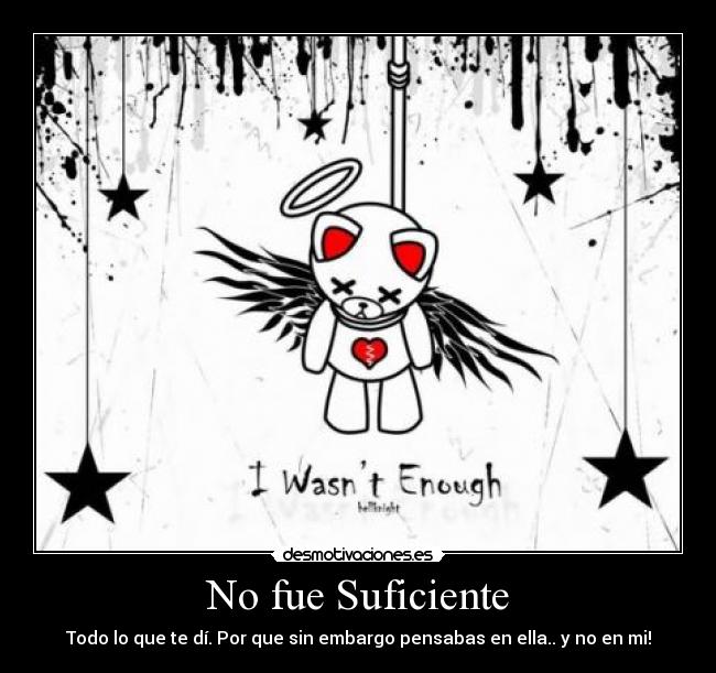 No fue Suficiente - 