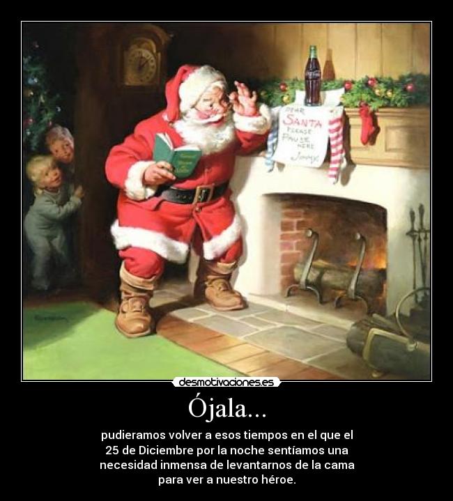carteles santaclaus desmotivaciones