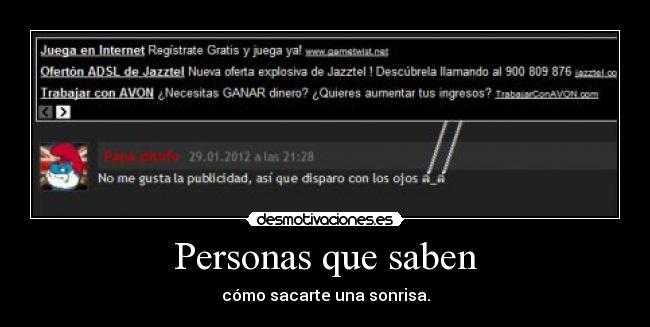 carteles papapitufo se que truco muy viejo imagen editada pero momento subi nada desmotivaciones