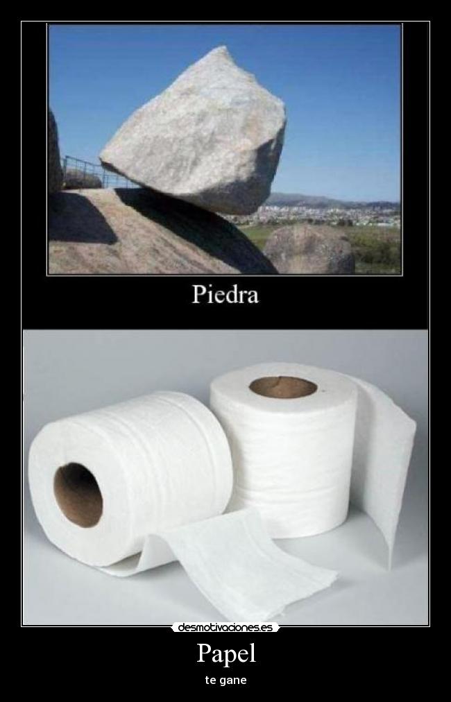 Papel - te gane