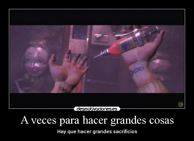 carteles veces para hacer grandes cosas desmotivaciones