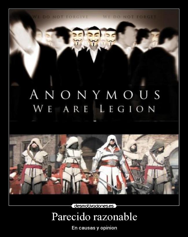 Parecido razonable - En causas y opinion