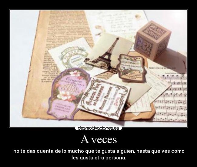A veces -