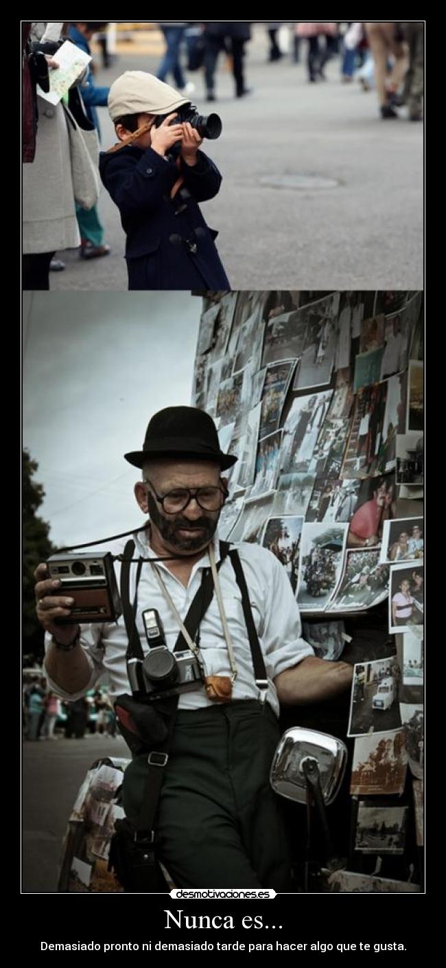 Nunca es... -