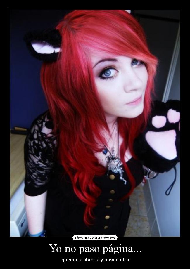 Yo no paso página... -