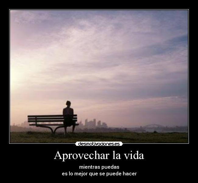 carteles vida mientras joven viejo tambien desmotivaciones