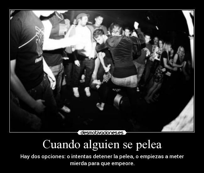 carteles pelea desmotivaciones