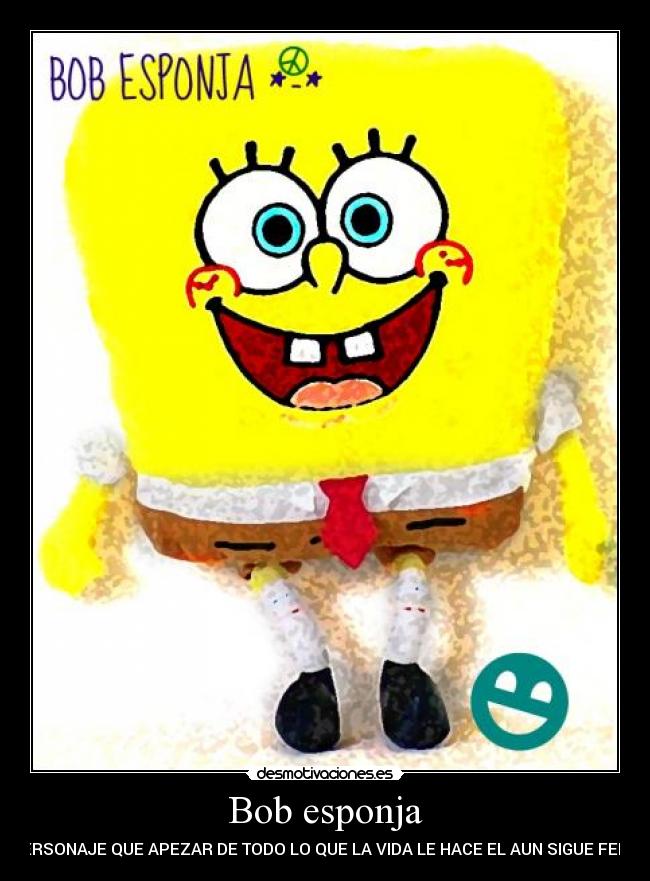 carteles bob esponja desmotivaciones