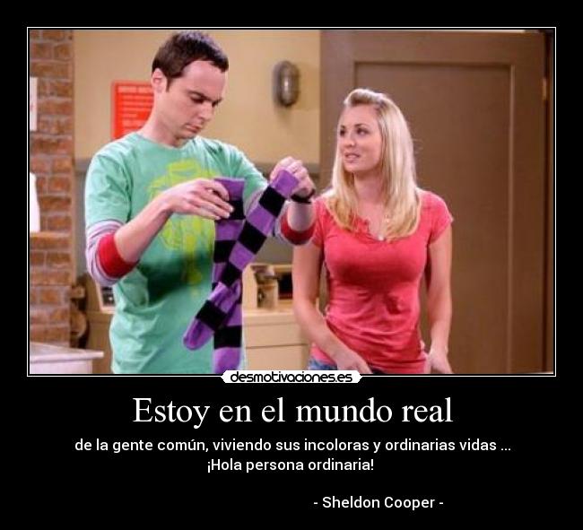 Estoy en el mundo real - 