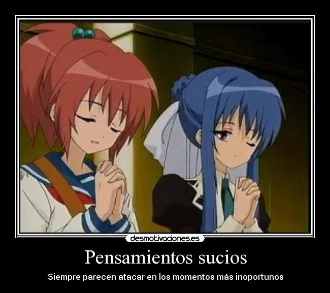 Pensamientos sucios -