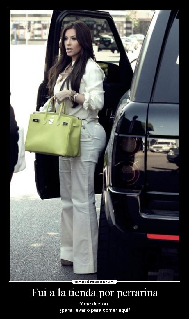 Fui a la tienda por perrarina -