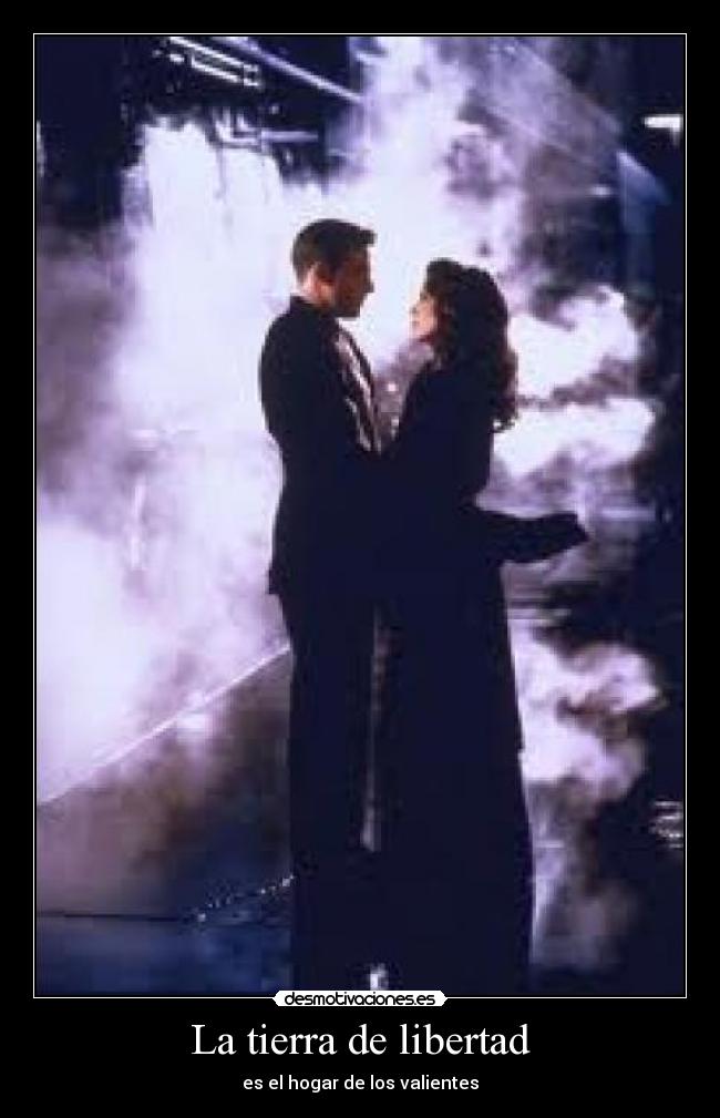 La tierra de libertad - es el hogar de los valientes