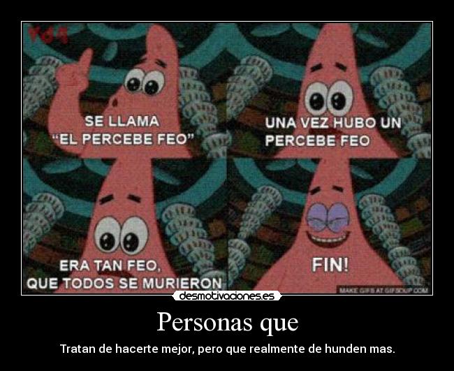 Personas que - 