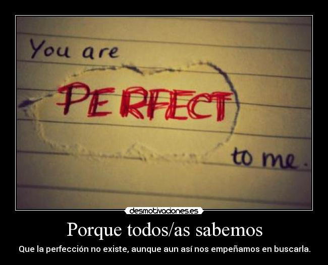 Porque todos/as sabemos - 