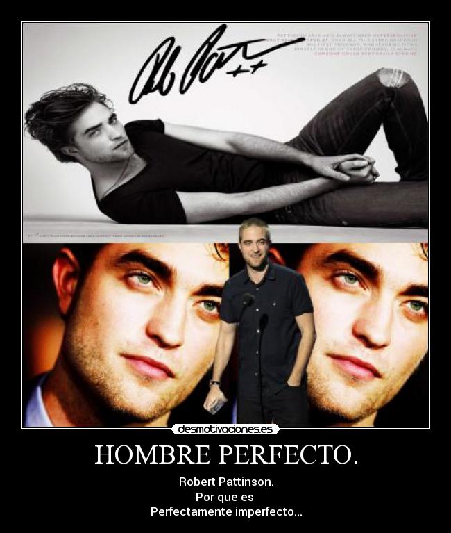 HOMBRE PERFECTO. -