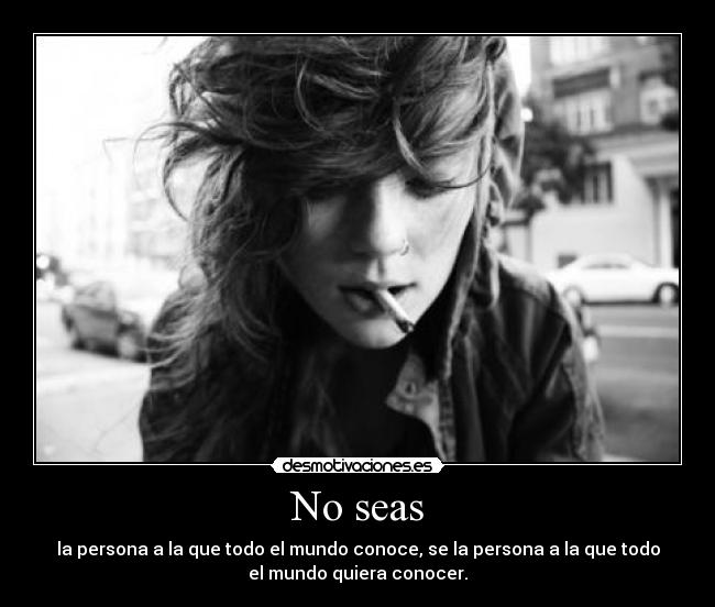 No seas -
