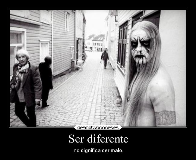 Ser diferente - 