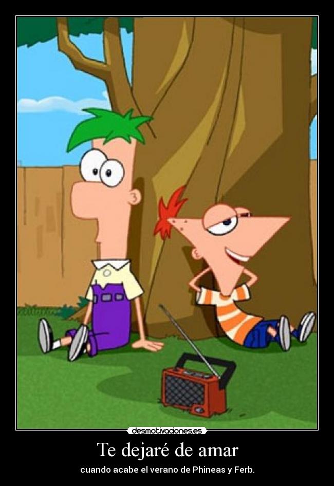 Te dejaré de amar - 