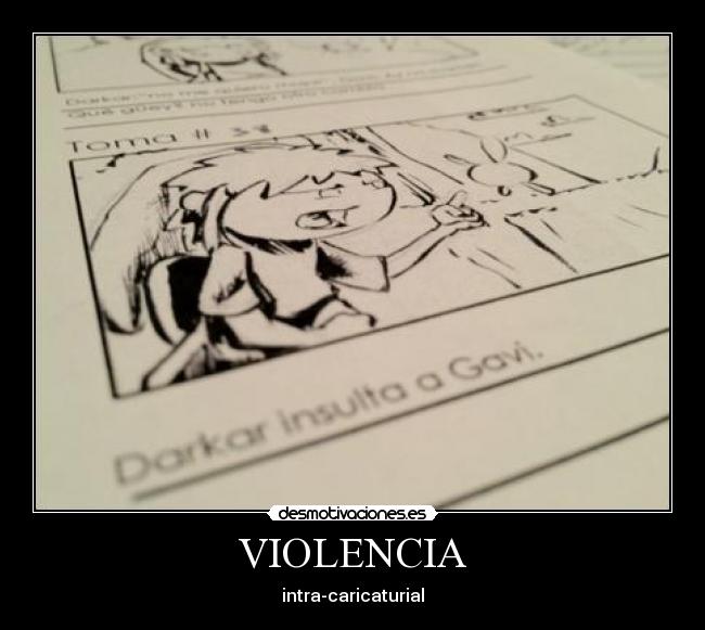 VIOLENCIA - intra-caricaturial