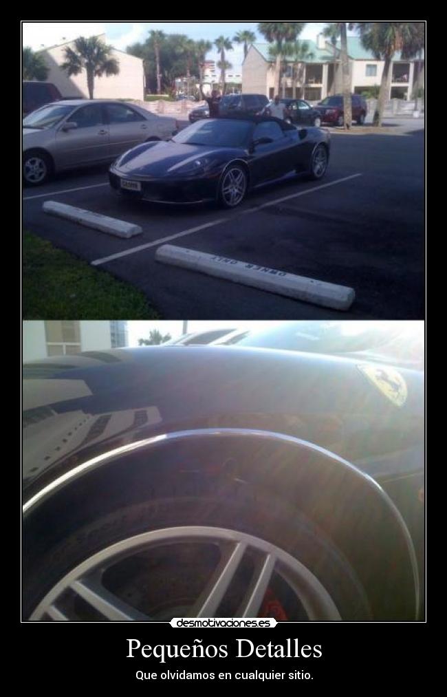 Pequeños Detalles - Que olvidamos en cualquier sitio.