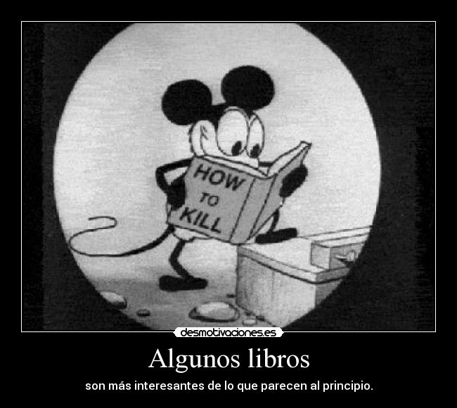 Algunos libros -