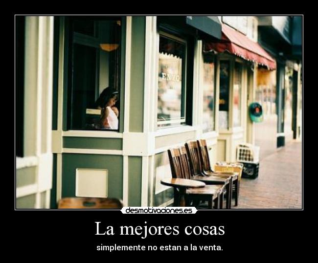 La mejores cosas -