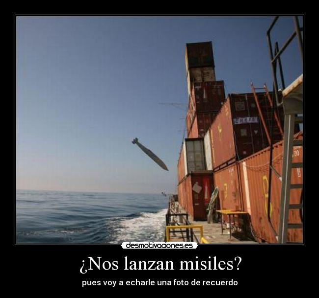 ¿Nos lanzan misiles? - 