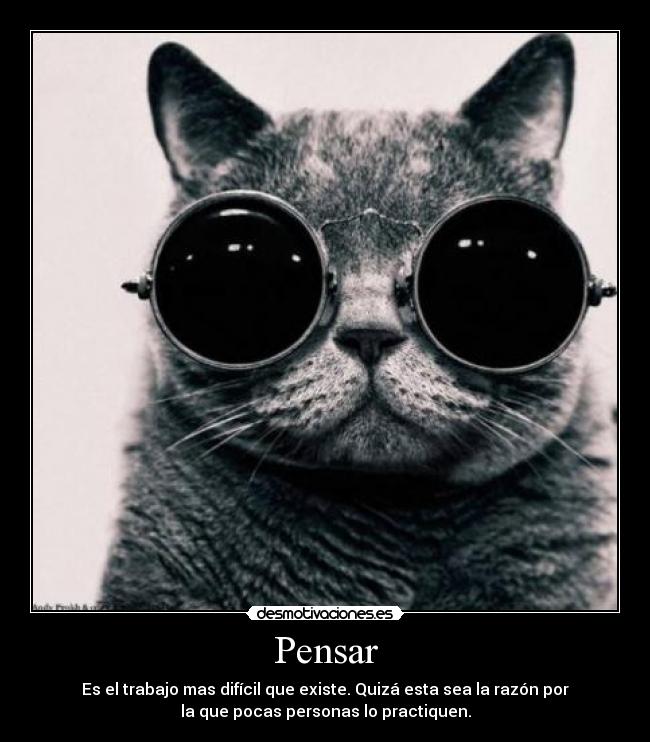 carteles pensar desmotivaciones