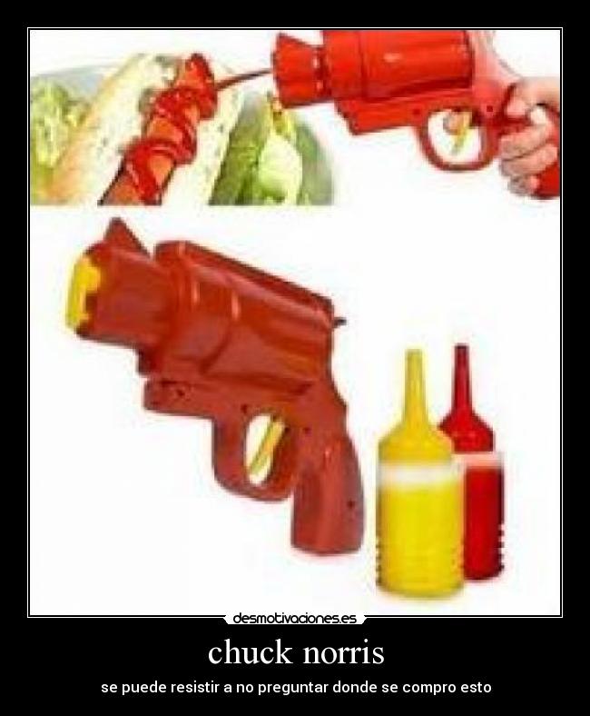 chuck norris - se puede resistir a no preguntar donde se compro esto