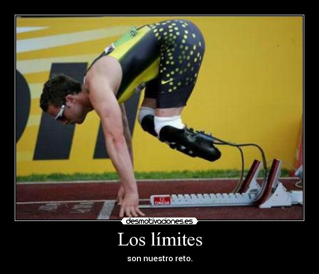 Los límites - son nuestro reto.