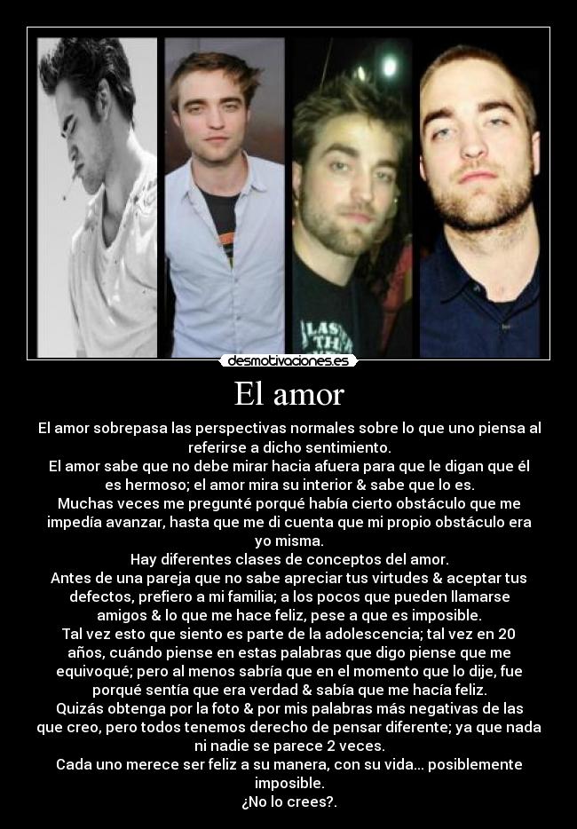 El amor - 