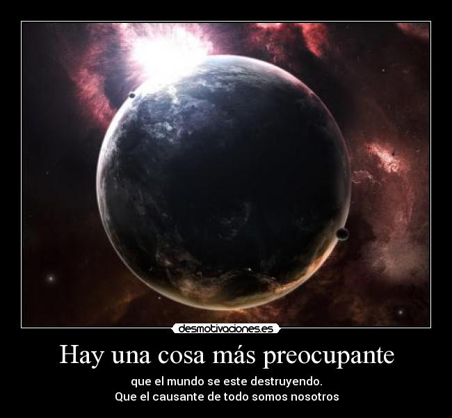 Hay una cosa más preocupante -