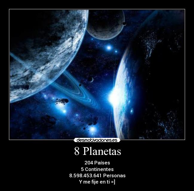 8 Planetas -