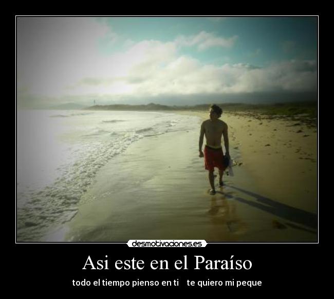 Asi este en el Paraíso -